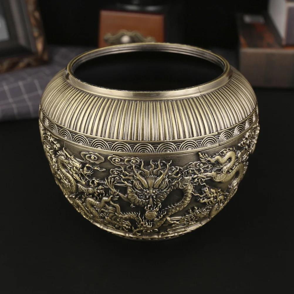 

Alloy Tea Storage Jar Pattern Loose Tea Storage Container Tea Can With Lid