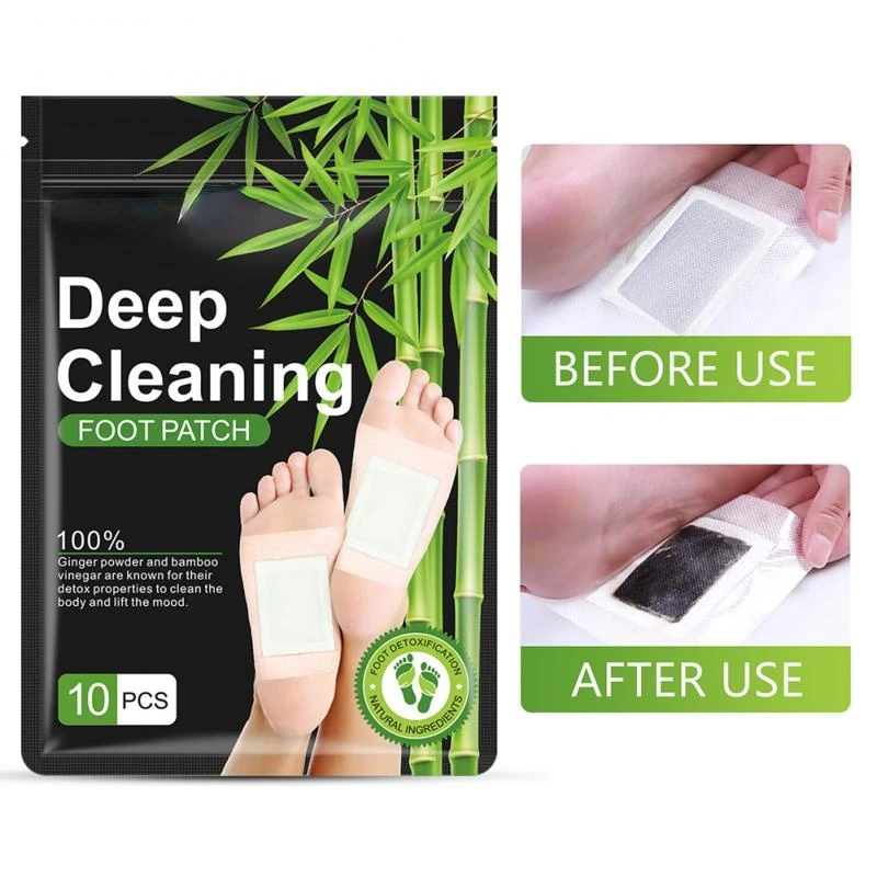 

50 Pcs Wormwood Foot Patch Detox Relieve Stress Good Sleeping Relax Patches Moisture Foot Patch Skin Care Products