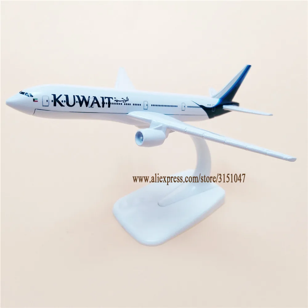 Новинка авиационная модель самолета Air Кувейт эйрлайнз Боинг 777 B777 из