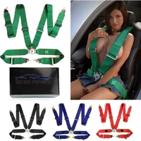 universal 4 point racing car seat belt harness with camlock quick release 3 nylon safety harness seat belt with logo ta