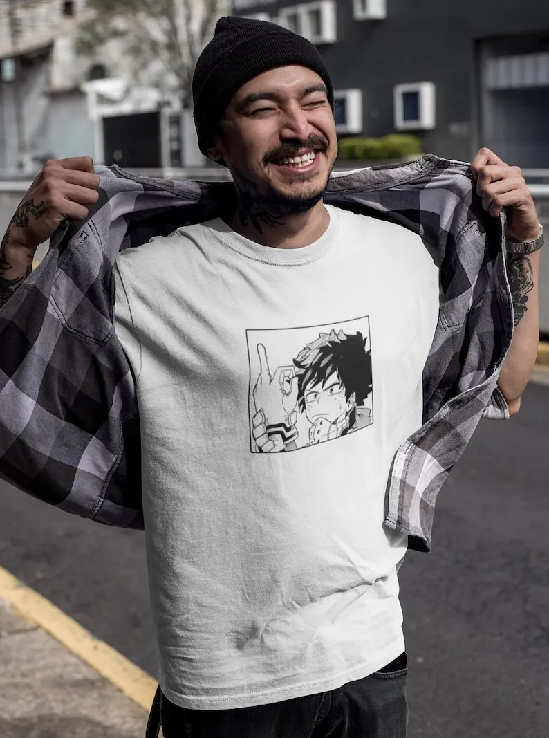 ФУТБОЛКА ANIME 100% Baumwolle уличная одежда в стиле аниме унисекс товары с фанатом