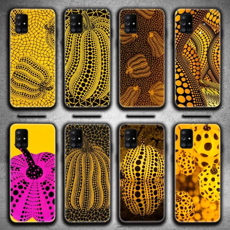 

Yayoi Kusama Pumpkin Art Phone Case For Samsung Galaxy A52 A21S A02S A12 A31 A81 A10 A30 A32 A50 A80 A71 A51 5G