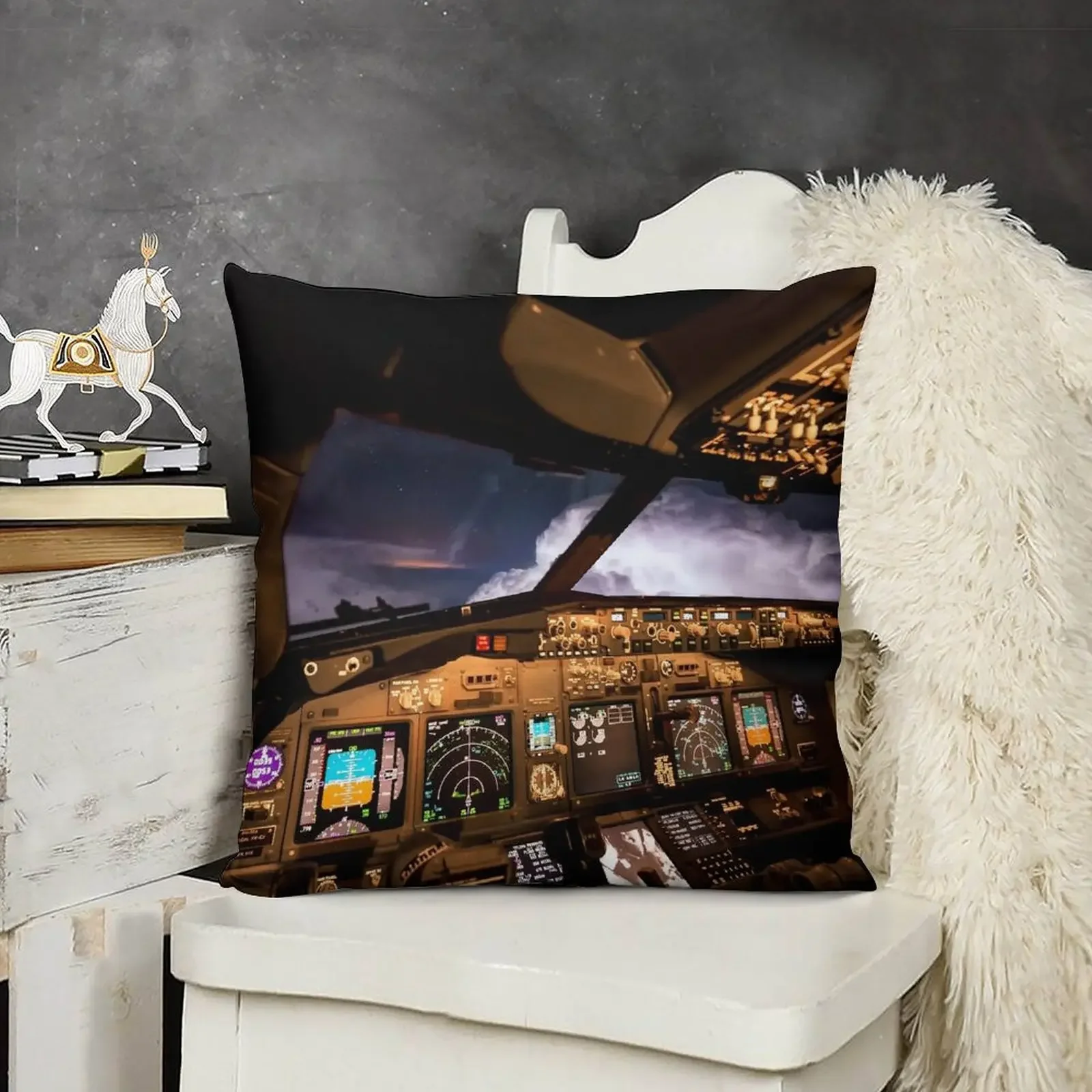 Thunderstorms попереду декоративная наволочка для подушки гостиной