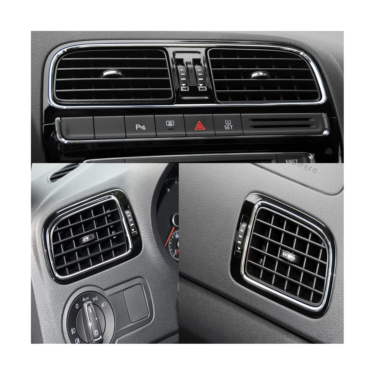 6RD819728 C A/C решетка вентиляционного отверстия для VW Polo 2011-2018 6R0 819 728