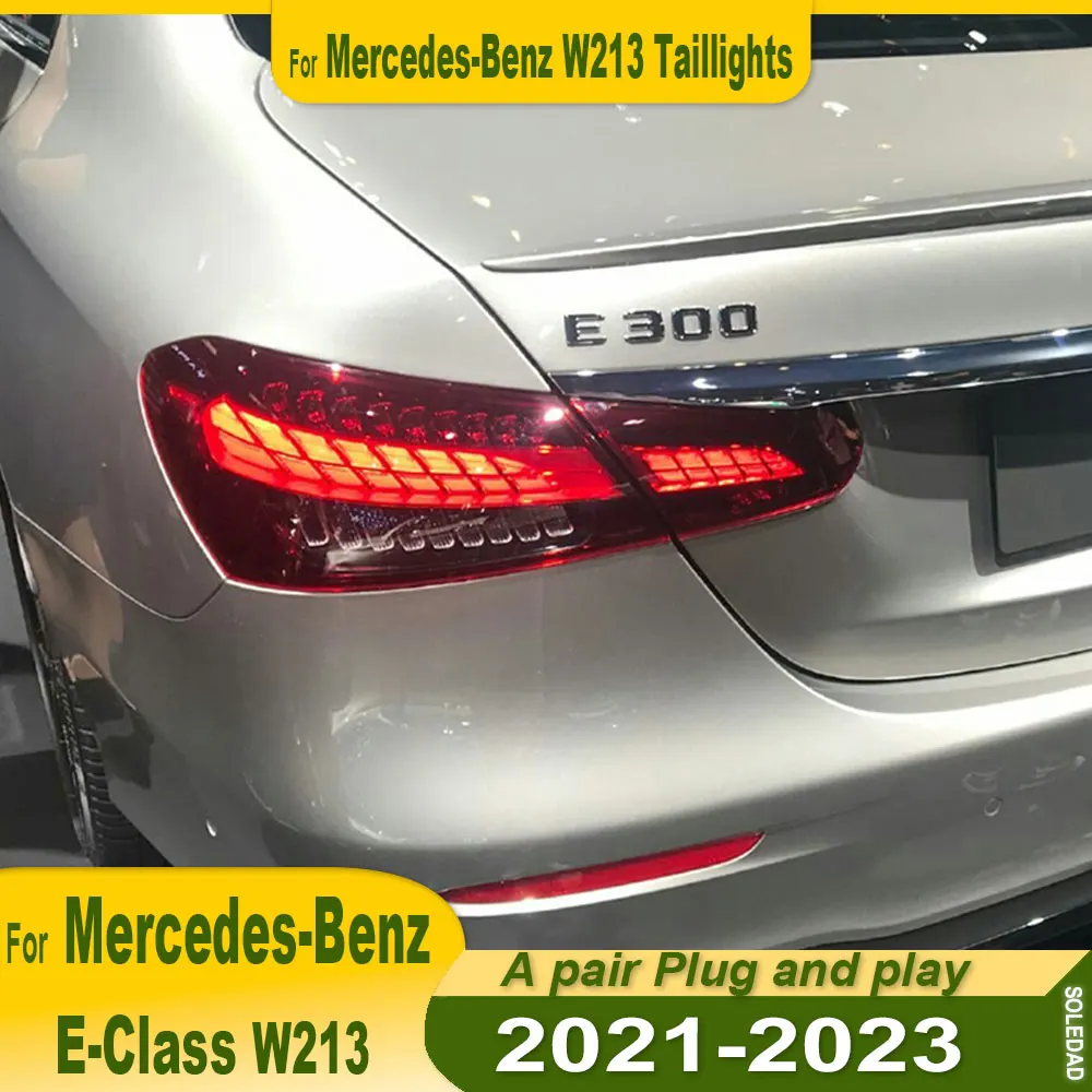Автомобильные задние фонари для Benz E-Class W213 2021 2022 2023 светодиодные автомобильные