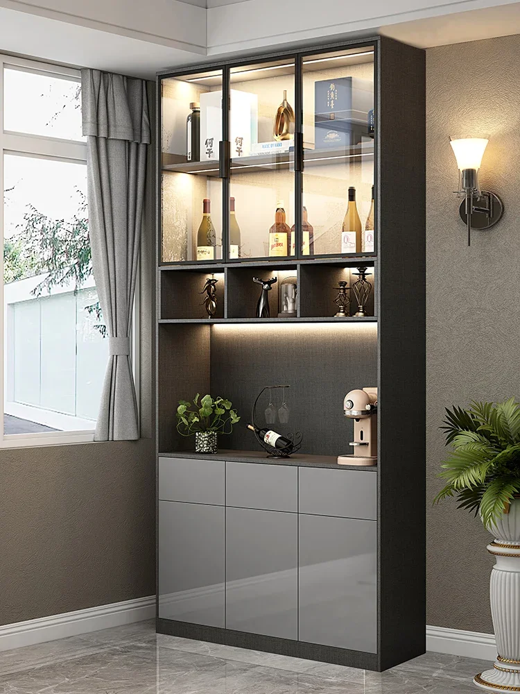 Деревянный шкаф для салонного винного шкафа винный книжный гостиной барная