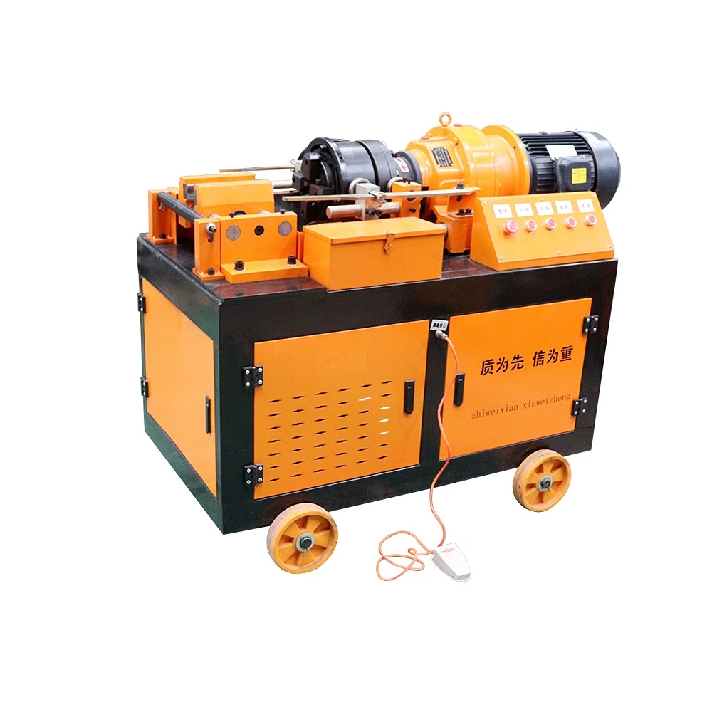 

Automatic Rebar Thread Rolling Machine Steel Rod Threading Machine 7.5Kw 380V Length 80Mm