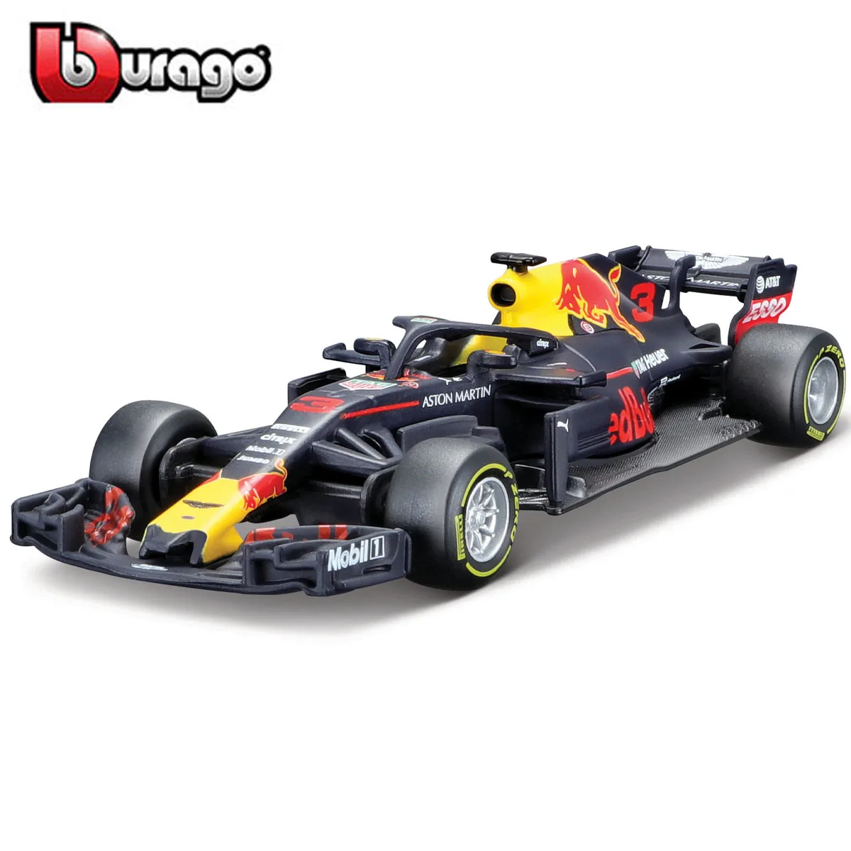 

Bburago 1:43 Red Bull Racing TAG Heuer RB14 2018 #3 Daniel Ricciardo Alloy Luxury Vehicle Diecast Cars Model Toy Collection Gift