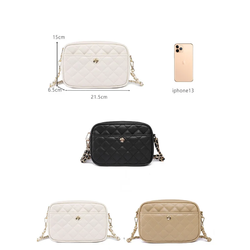 2024 Новая женская сумка через плечо в форме подушки. Высококачественная для