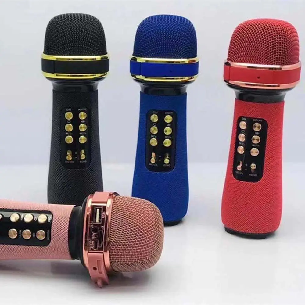 Беспроводной Bluetooth караоке-микрофон WS898 K-трек артефакт для iOS Android Smart TV
