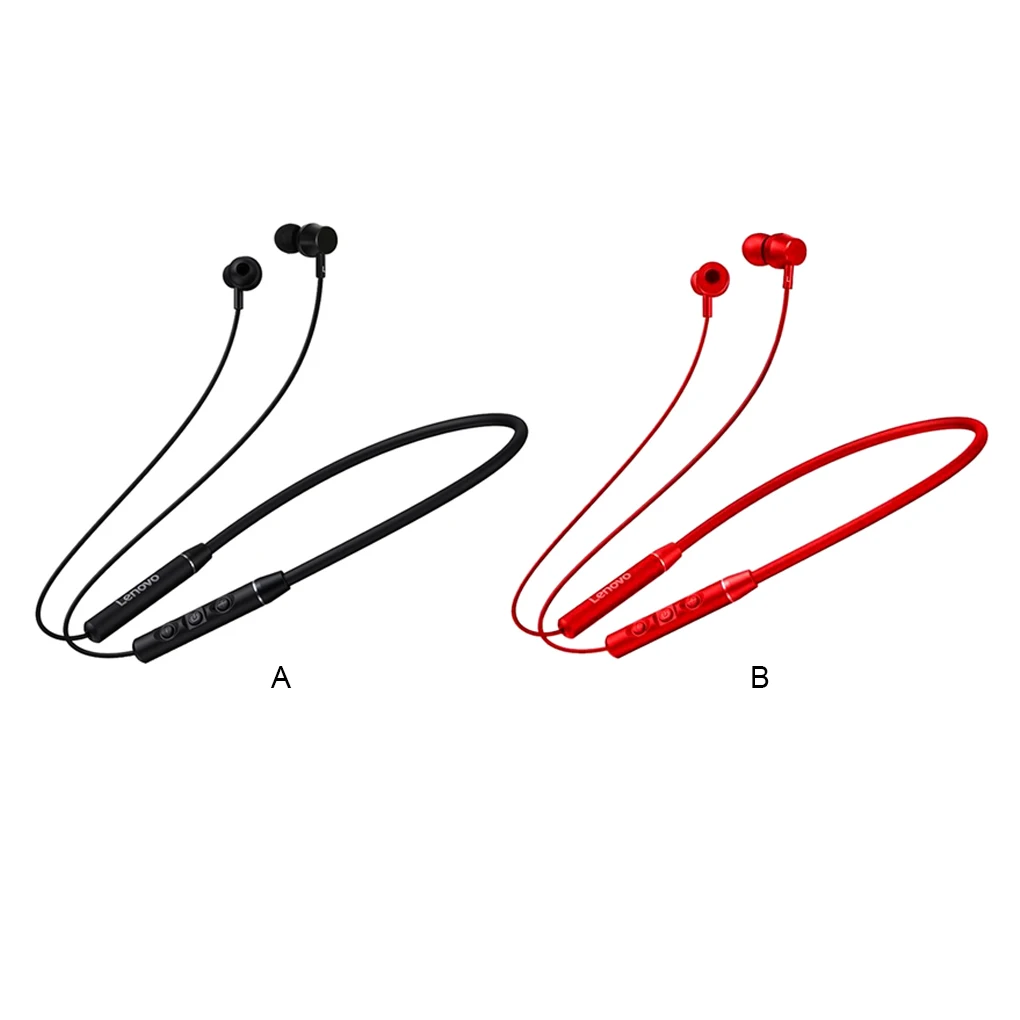 

Беспроводные наушники Lenovo, портативные Bluetooth-совместимые с 5,0 USB интерфейсом RGB, светодиодная музыкальная игровая спортивная Гарнитура для б...