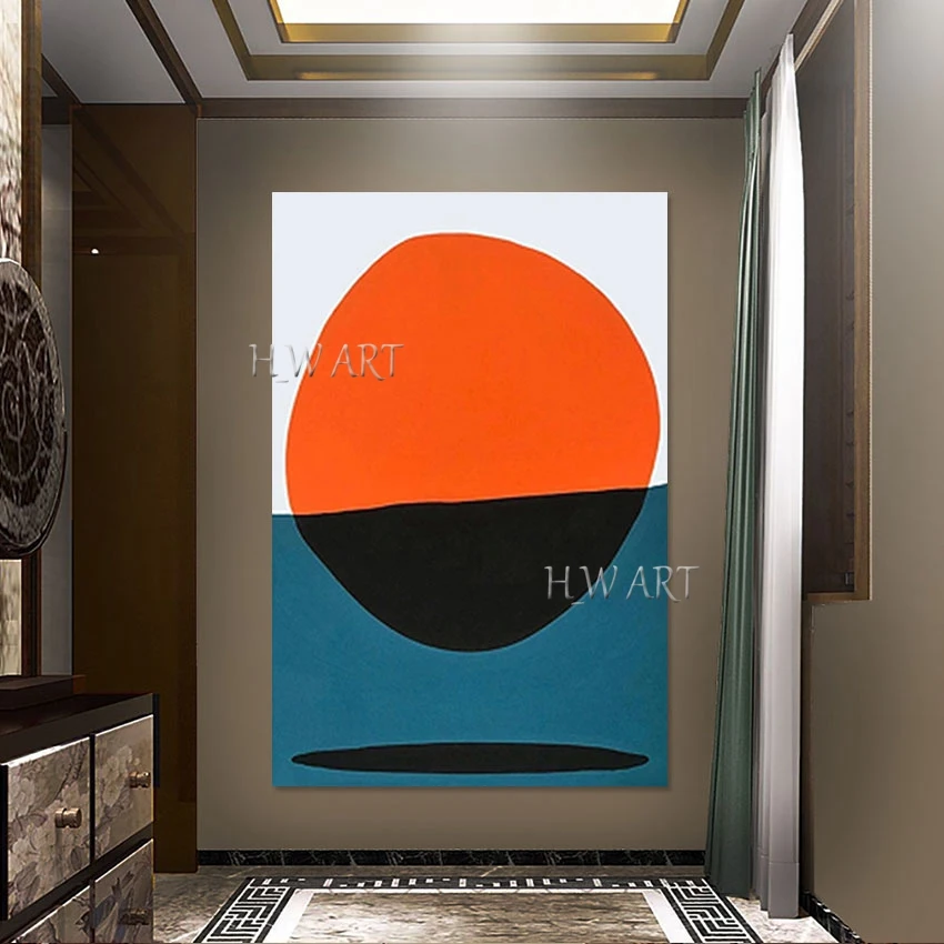 Горячая распродажа современная живопись абстрактные произведения искусства