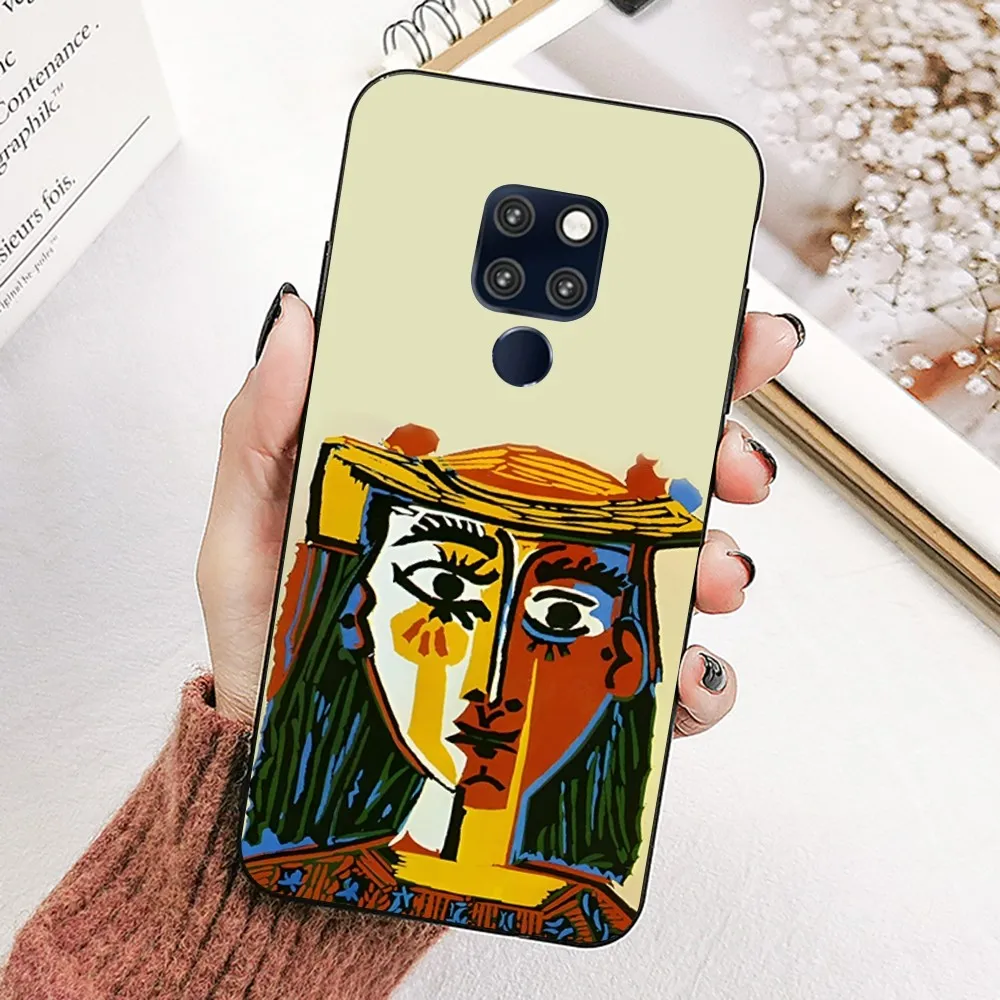 Чехол для телефона с абстрактным рисунком Пикассо Huawei Mate 10 20 30 40 50 lite pro Nova 3 3i 5 6 SE 7