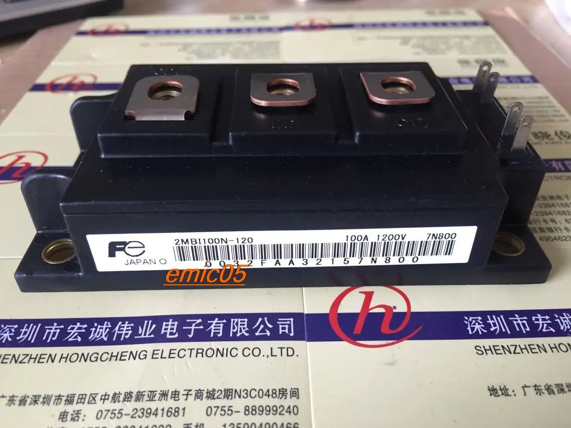 

Оригинальный запас 2MBI100N-120