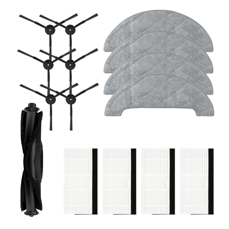 

Hepa Filter Main Side Brush Mop Cloths Replacement Parts Vacuum Cleaner Accessories For Xiaomi Viomi S9 Robot Vacuum Cleaner
