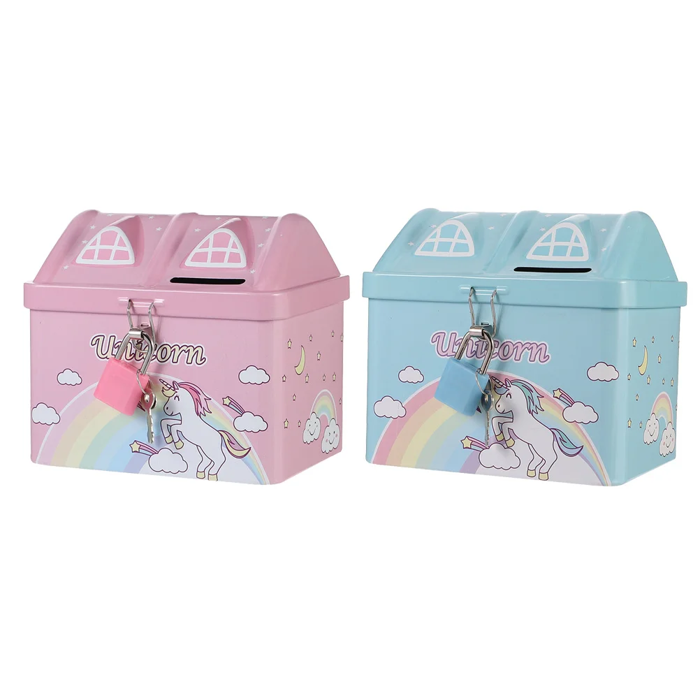 

2 шт., Копилка в виде единорога для девочек