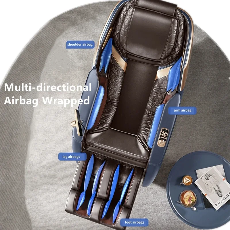 Массажное кресло 3D расслабляющий стул с двойной дорожкой и воздушной подушкой