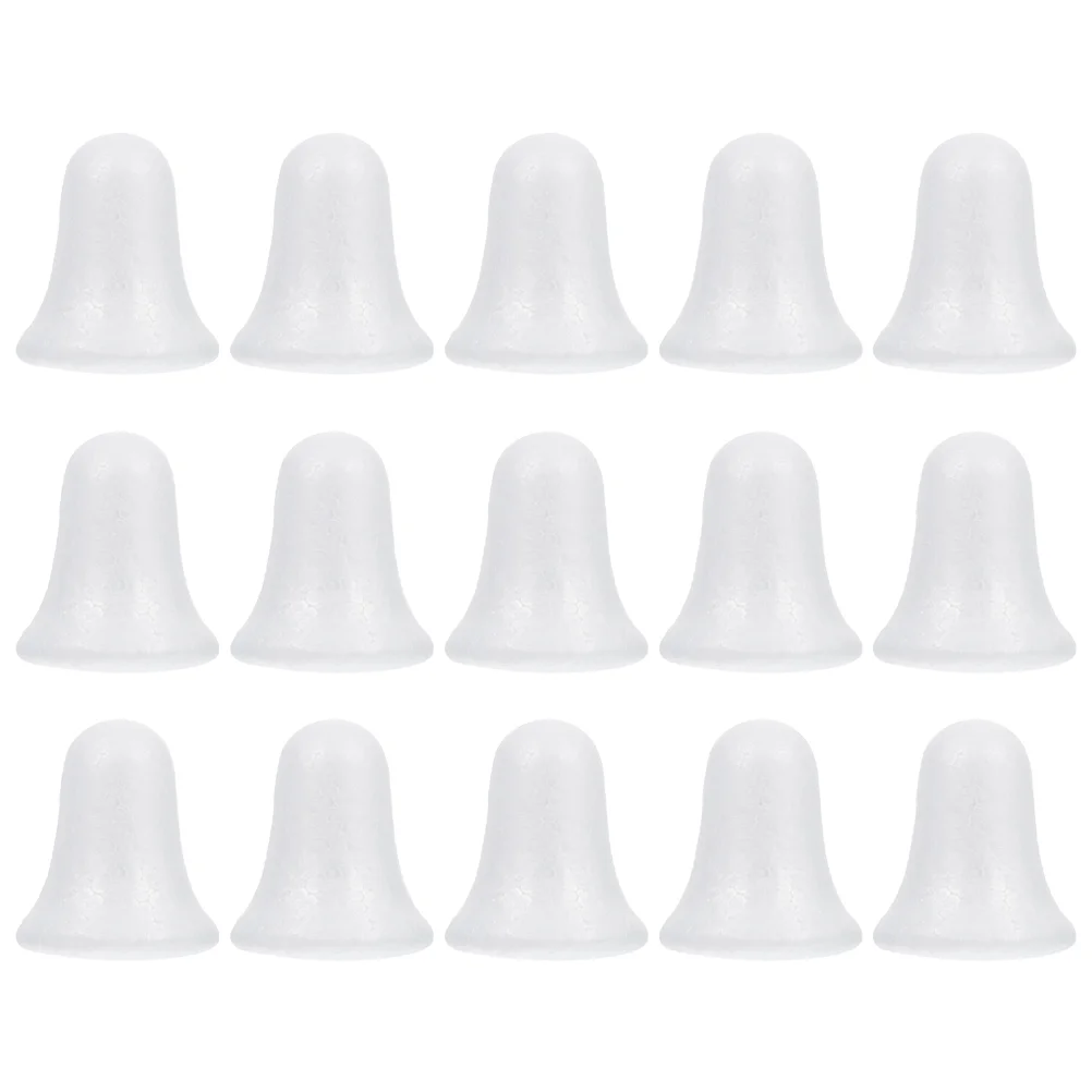 

15Pcs Styrofoam Balls for Craft Polystyrene Shapes Craft Styrofoam Styrofoam Polystyrene Angel Christmas Tree Bell