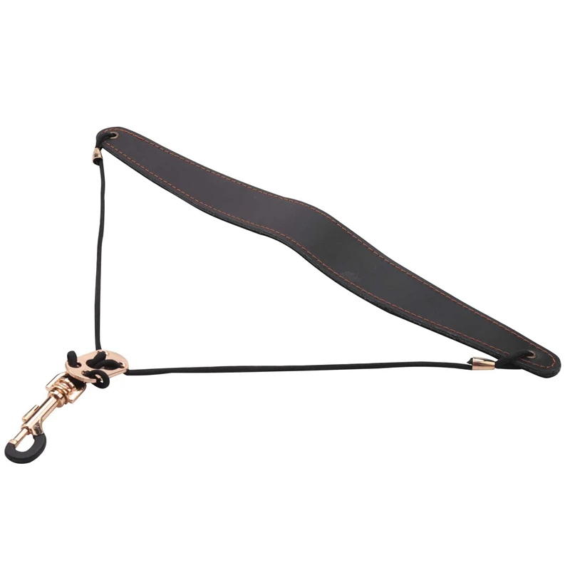 

Регулируемый ремень для альт-саксофона Sax, кожаные ремни, подвесные ремни для саксофона, аксессуары для музыкальных инструментов