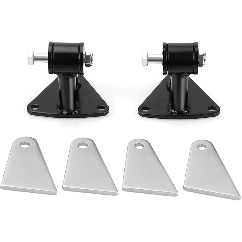 

91018040 Engine Swap Weld-In Motor Mount Kit For Chevy Small & Big Block SBC BBC