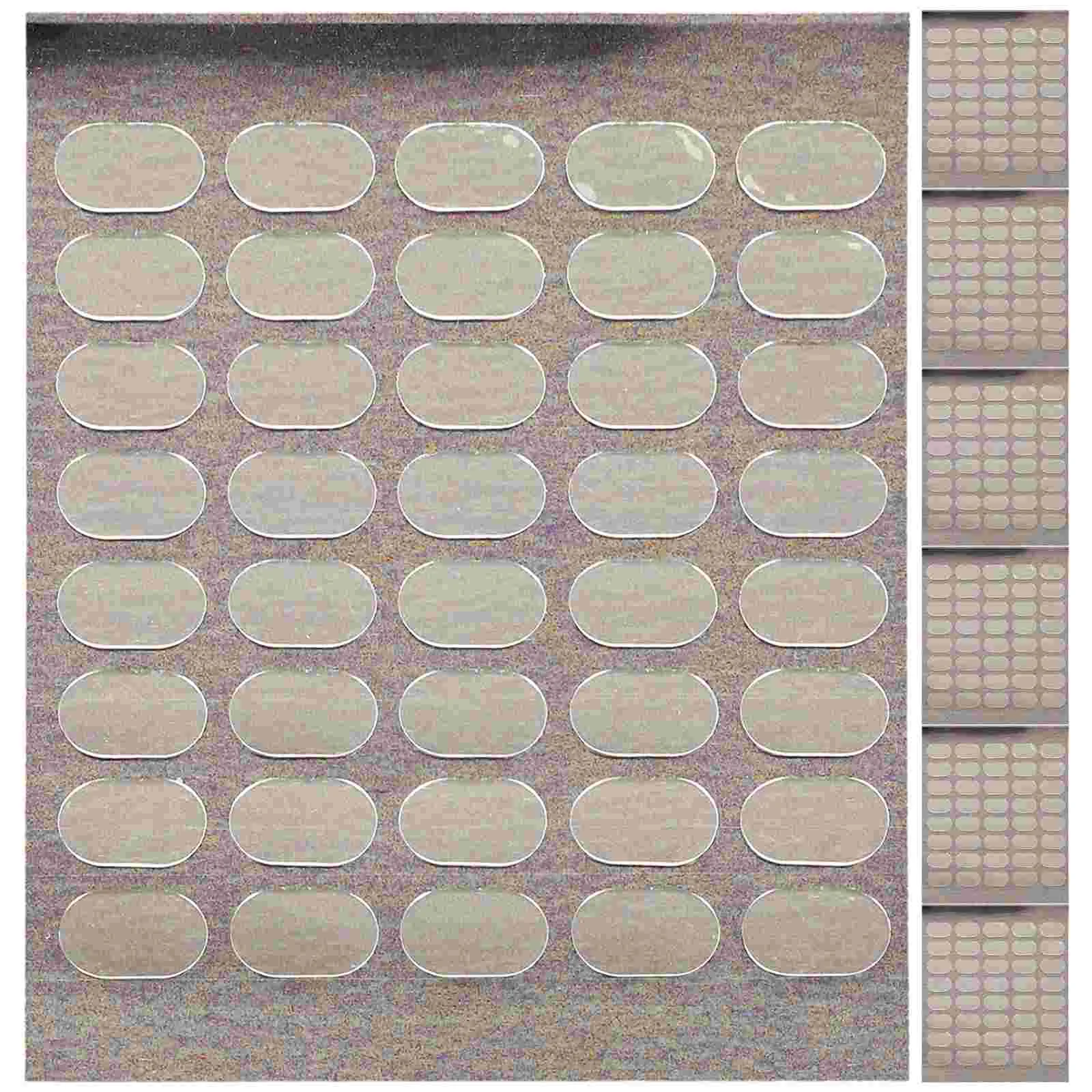 

10 Sheets Press Nail Glue Double-sided Adhesive Tabs Tag Sticker Pet Film Fake Fixing Stickers 2 Tape