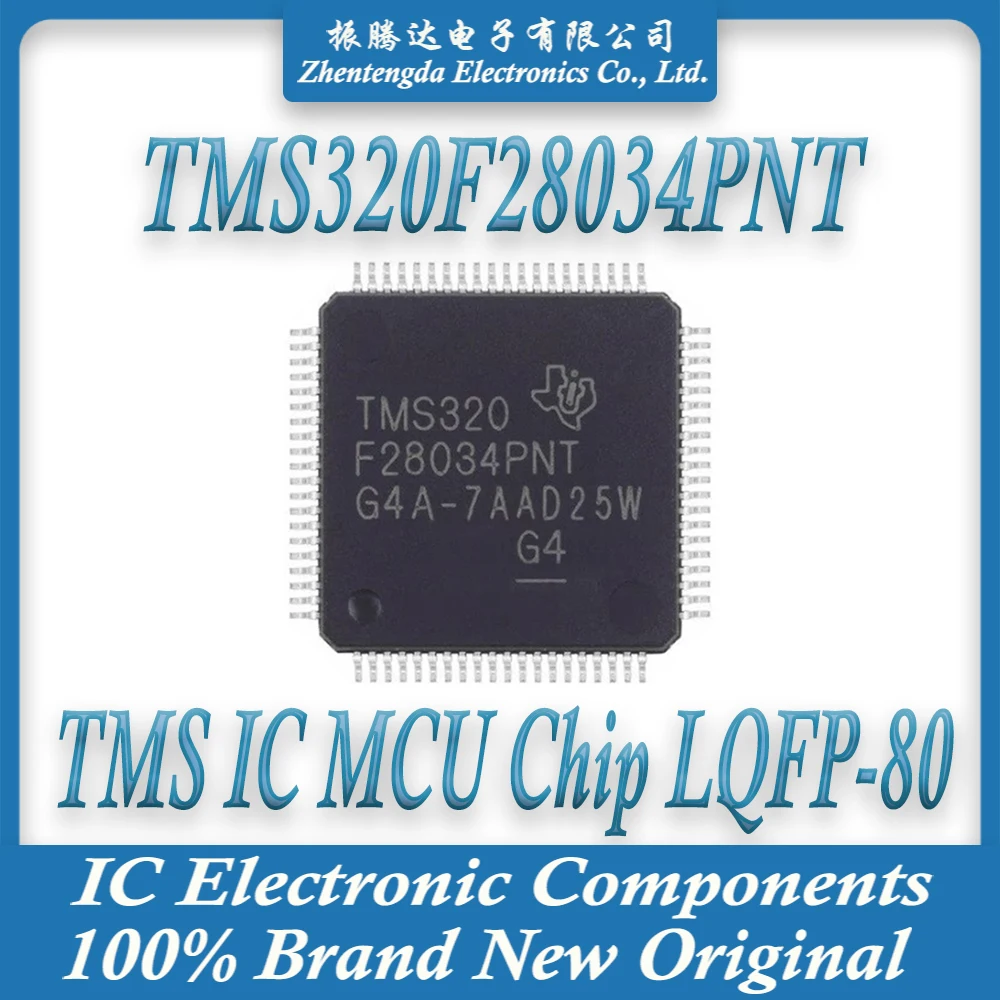 TMS320F28034PNT TMS320F28034 TMS320F TMS320 TMS IC MCU Chip LQFP-80