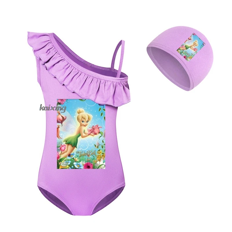 Новый купальник с колокольчиком Tinker одежда для девочек детское бикини