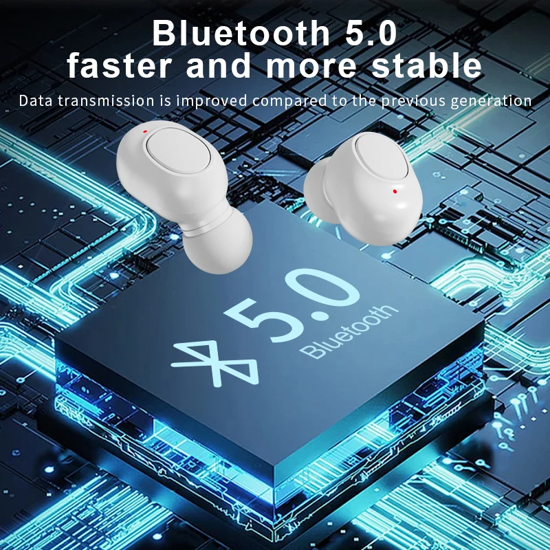 Беспроводные Bluetooth-наушники с двойным вкладышем