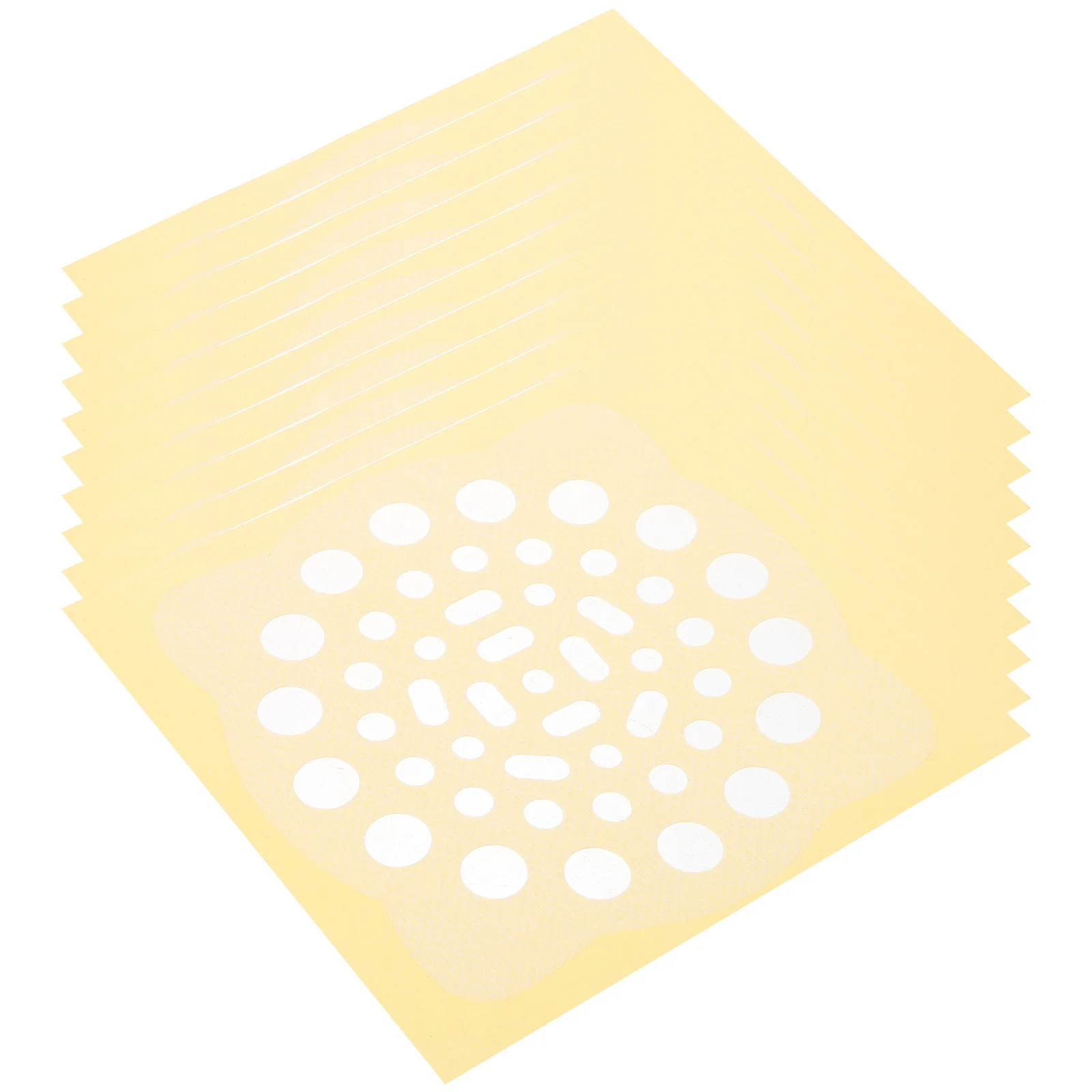 20 шт. сетчатый фильтр для раковины сливные наклейки волос ванная комната