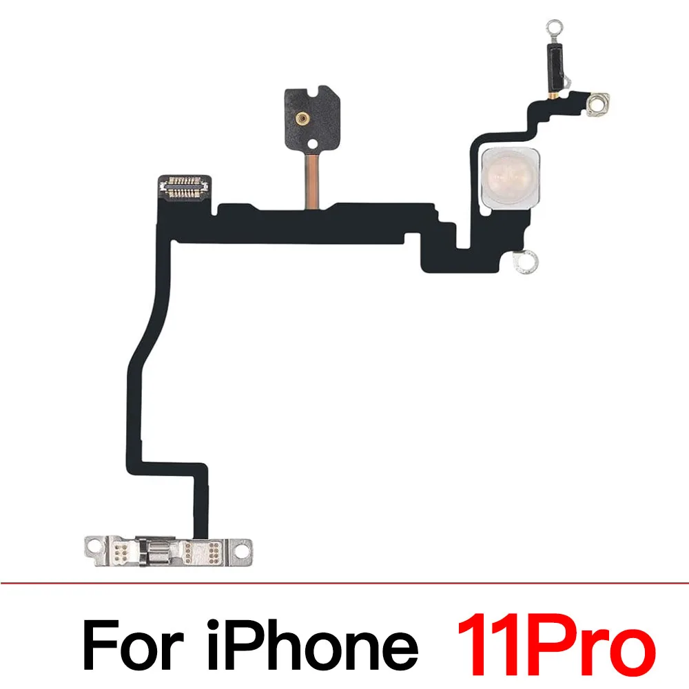 Замена для iPhone 11 Pro Max Power и Кнопка громкости с гибким кабелем переключателя