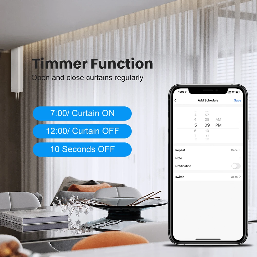 Умный электрический двигатель Lamrey tuya с Wi-Fi для штор домашний Cornice Индивидуальная