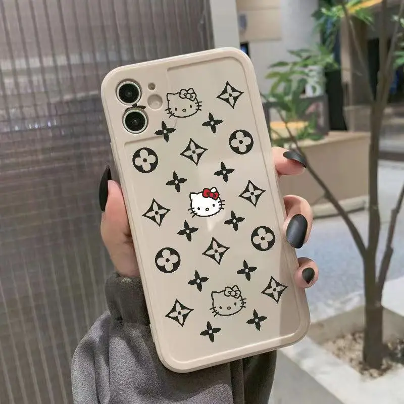 

Cute Glossy Case For iPhone 13 Case Silicon For iPhone 11 12 13 Pro Max XR 7 8 11 Pro X XS Max Plus Mini Phone Cover