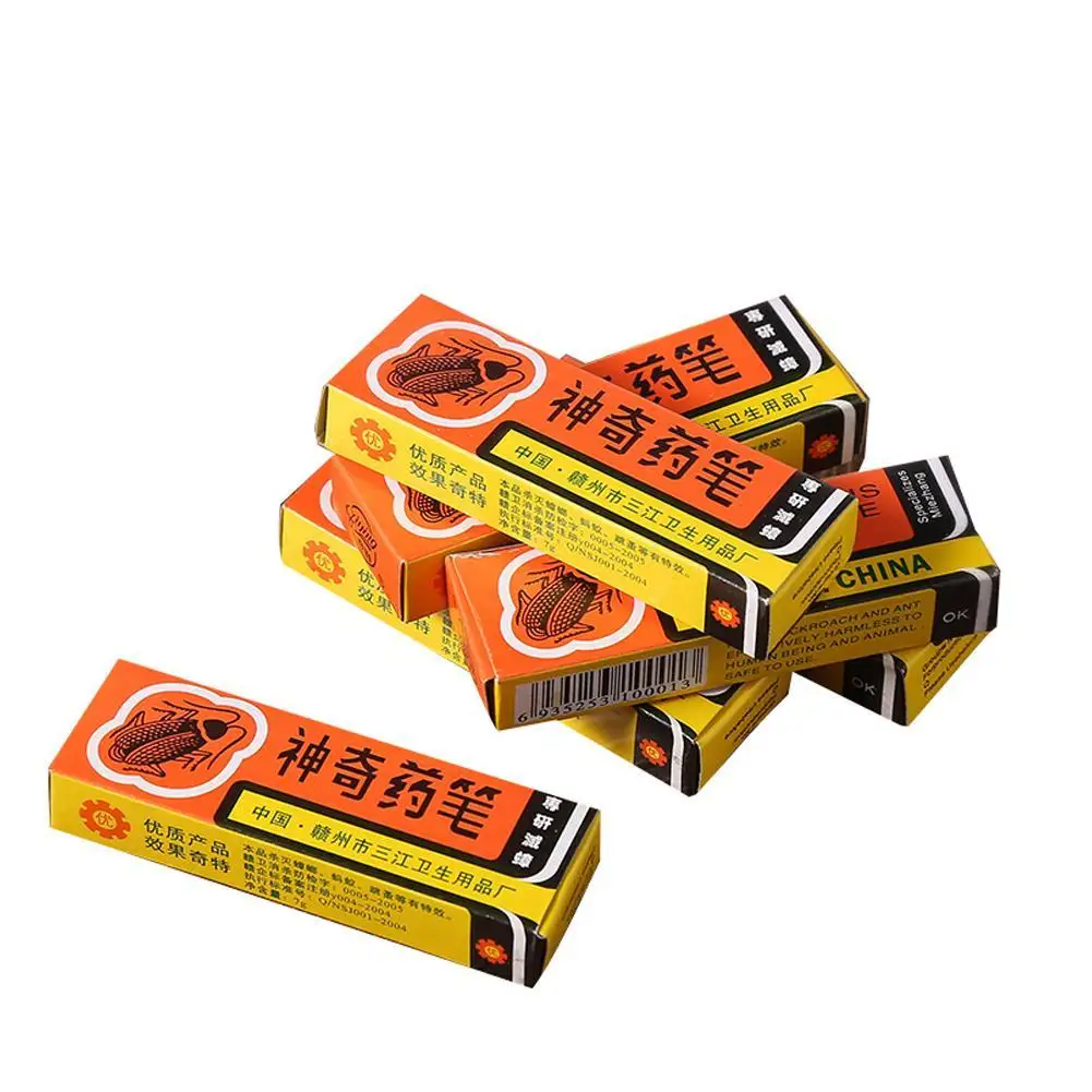 

Новая репеллентная ручка для уничтожения тараканов, мел для захвата порошка, репеллент для бытовой ручки, ручка для гашения муравьев