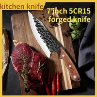 chef knife kitchen hunting knife 7 inch 5cr15 stainless steel hand forged boning knife kitchen knives fish for kitchen tools
