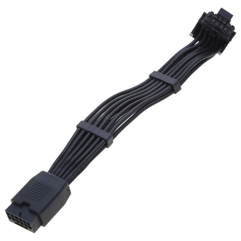 ATX3.0 12VHPWR 600 Вт 16-контактный кабель папа-мама с прямой головкой на колено 16P