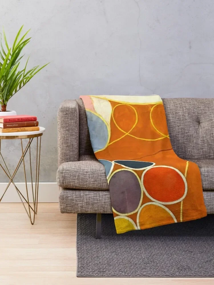 Hilma af Klint The Ten Largest No. 03 Молодь Группа IV Плед Постельное белье на диван Одеяла