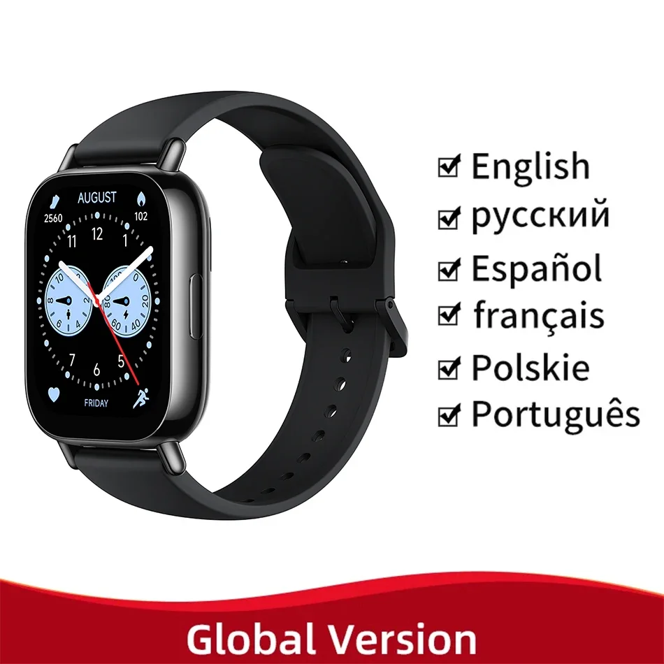 Xiaomi Redmi Watch 5 Lite Глобальная версия Mi Smartwatch AMOLED 1 96 дюйма Кислород в крови Bluetooth