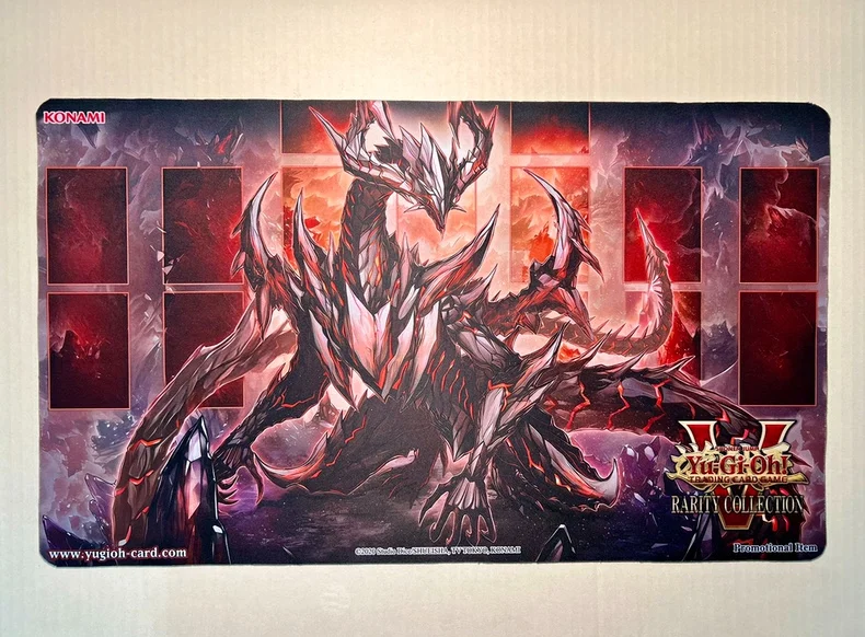Фото Оригинальный игровой коврик Yu-Gi-Oh! 2MM DIY с изображением Примитивного Дракона Этерического Берила Коврик для карточных игр TCG/OCG, резиновый коврик для мыши №2