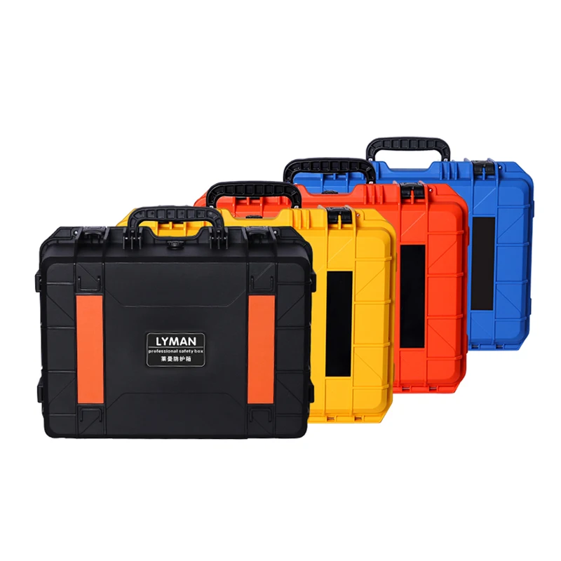 ABS Plastic Waterproof Dry Box Safety Equipment Case Portable Tools Outdoor Survival Vehicle Toolbox Anti-collision Storage Bag