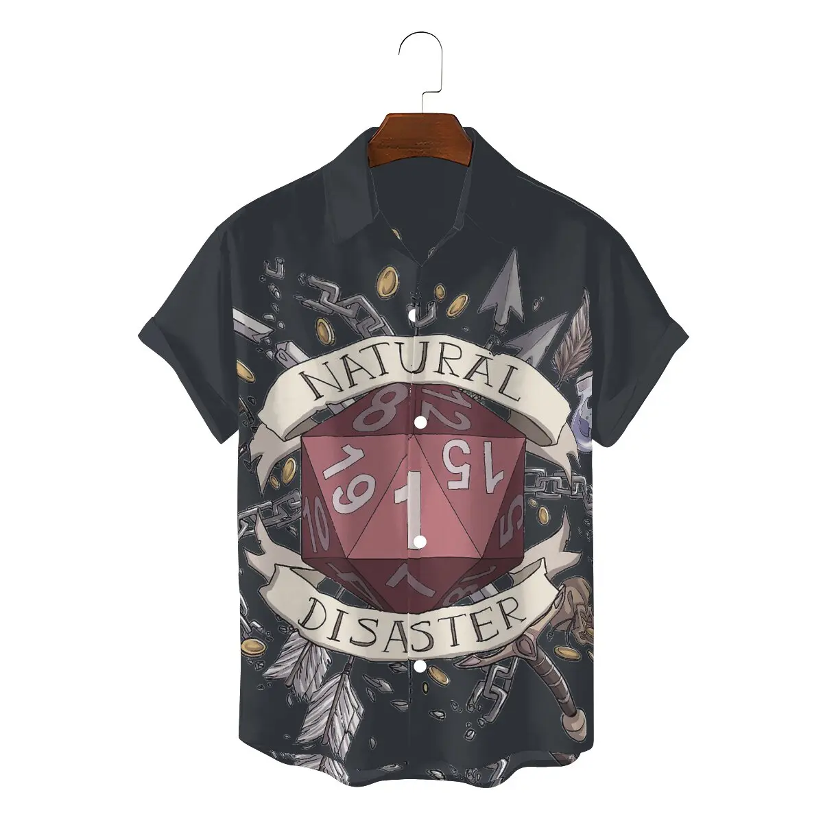 

Natural Disaster Special 3D Shirt DnD Game Leisure Hawaii Shirts Newest Stuff For Adult