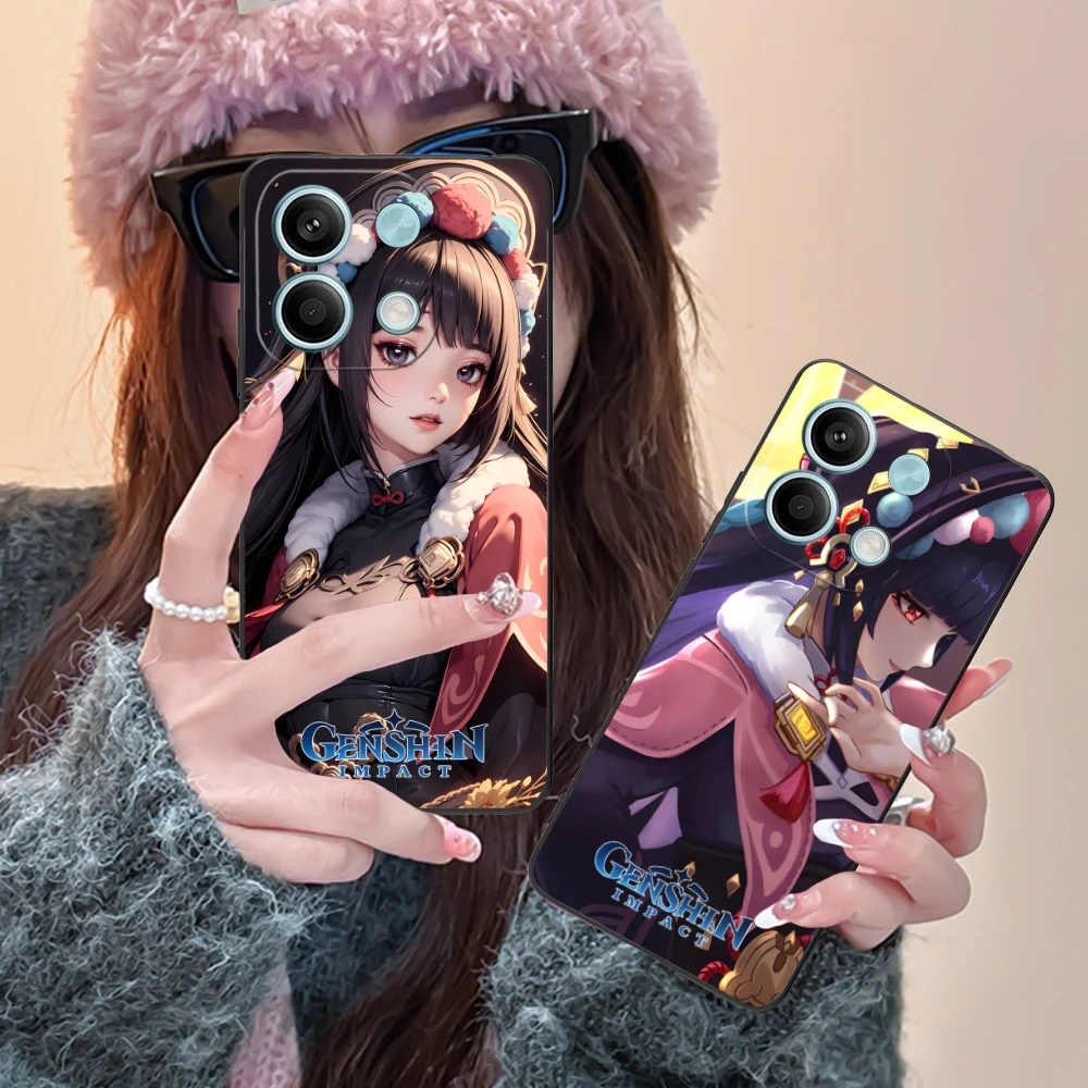 Чехол для Xiaomi POCO M6 M5 M4 M3 X6 X5 X4 X3 F6 F5 F4 F3 F2 C40 Pro GT