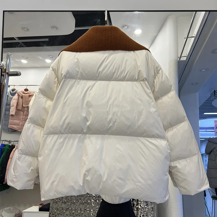 New Women Down Jacket Casual Style Autumn Winter Coats And Parkas Female Outwear