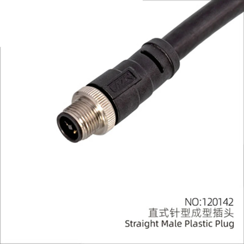 Штепсельная Вилка и гнездо M12 Т-типа с заземлением 2 3 4 5 полюсных контактов -