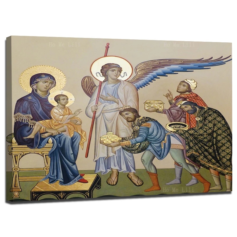 

Воскресение, хорошая пастушка, распятие, Рождество, украшение Марии, Иисус, искусство, христианское витражное стекло, холст, настенное искусство