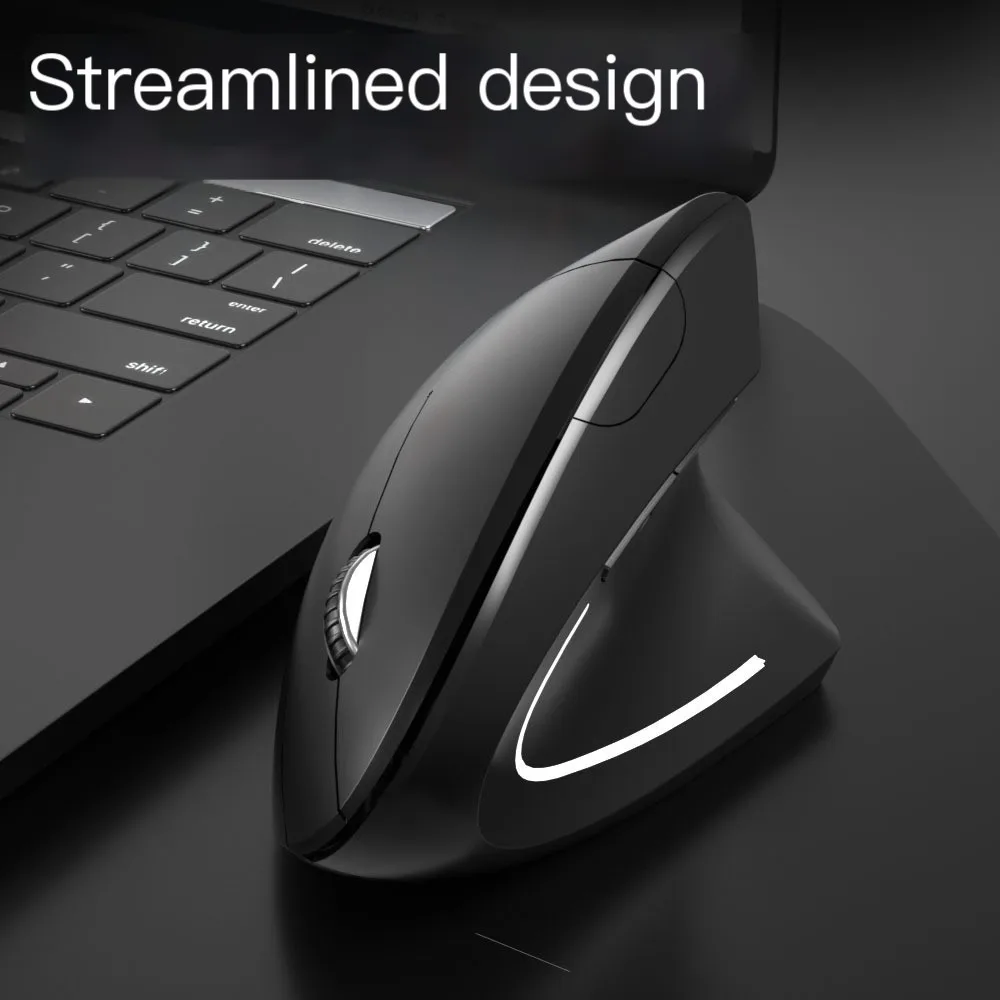 CHYI эргономичная Вертикальная мышь беспроводная RGB USB оптическая Mause игровая правая левая рука белая мышь для компьютера ноутбука ПК планшета
