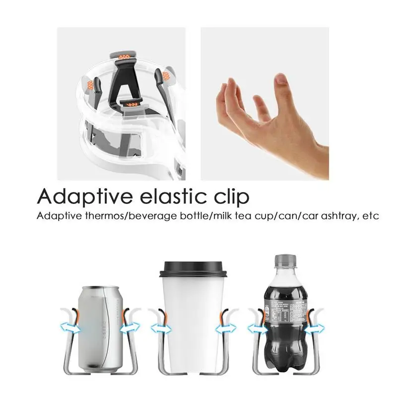 Двойной держатель для стакана автомобиля многофункциональный напитков с