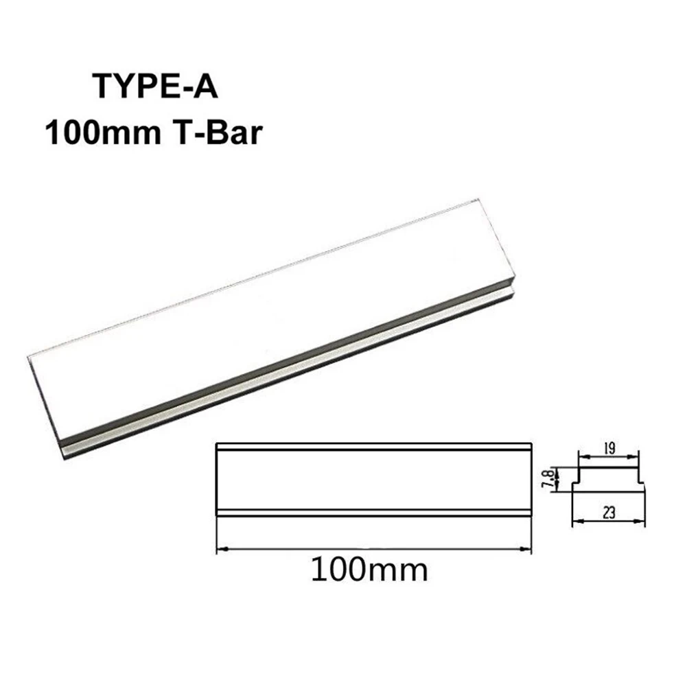 

Aluminium Alloy T-tracks Slot Miter Track Jig Woodworking Miter Track Miter Bar Slider Table Saw Gauge Rod T Slider 100-450mm