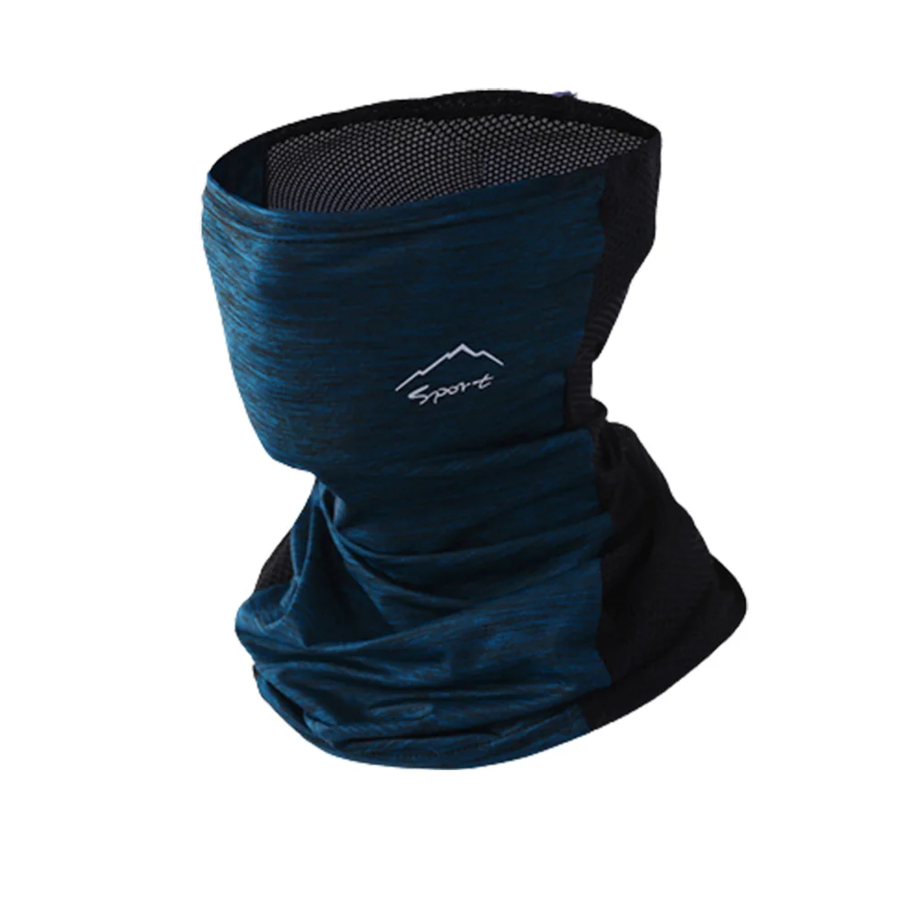 

Cycling Face Mask For Men Women Hiking Camping Hunting Running Neck Tube Scarf Ice Silk Dustproof Mask Summer Cycling Clothing