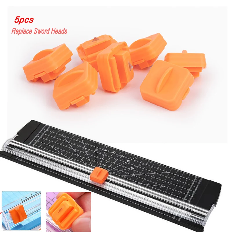 2/5Pcs Paper Cutter Replacement Blade for A4 Paper Trimmer S