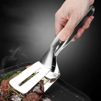 stainless steel steak clip fried fish shovel thickened barbecue clip barbecue clip home kitchen fried steak shovel food clip